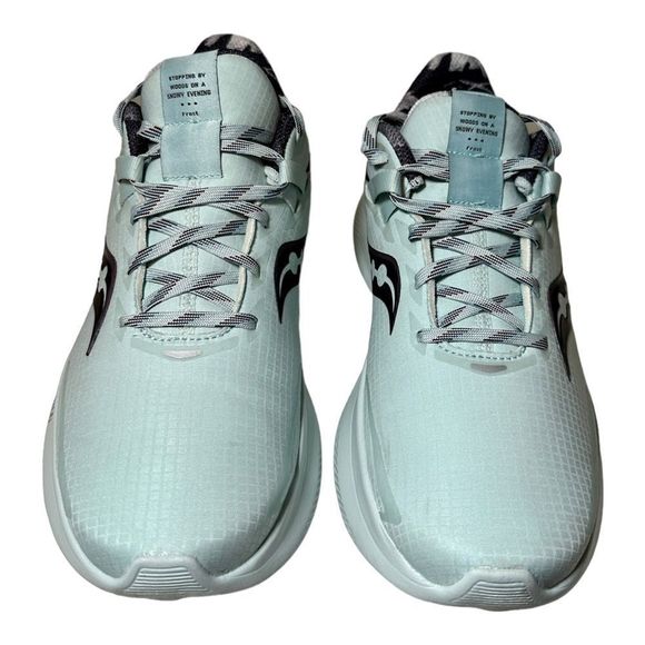 Saucony Ride 15 Runshield Water Resistant Running Shoes Sneakers Blue Women’s 9 - Picture 2 of 6